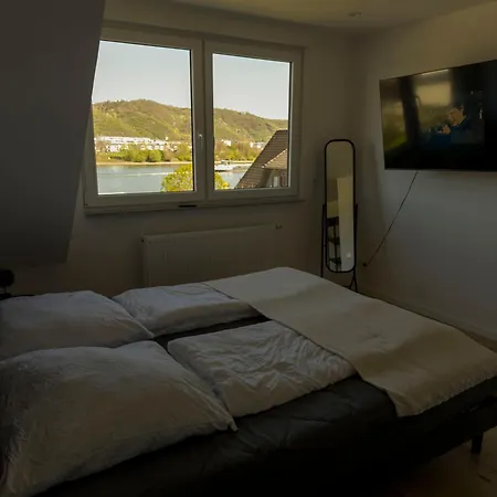 公寓 Quartier Ht13 Rheinblick 科布倫茨